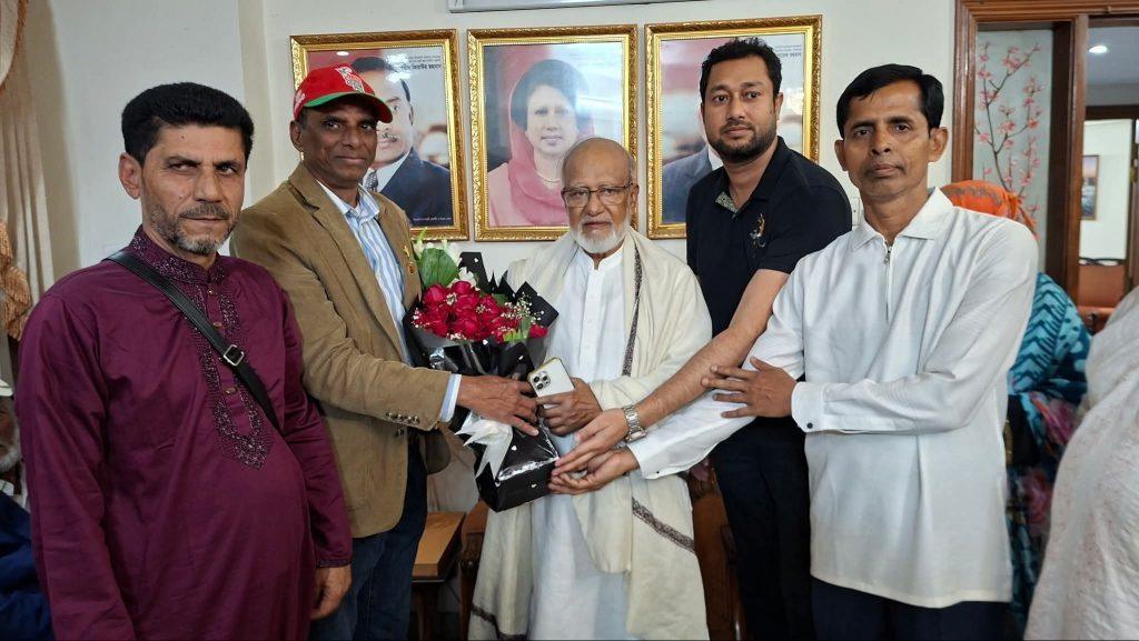 সাবেক সফল চেয়ারম্যান, এ.আর মাহাবুবুল হক ৩নং বারপাড়া ইউনিয়ন এর নেতৃত্বে বারপাড়া ইউনিয়ন”র বিএনপি”র নেতৃবৃন্দের সৌজন্যে সাক্ষাৎ