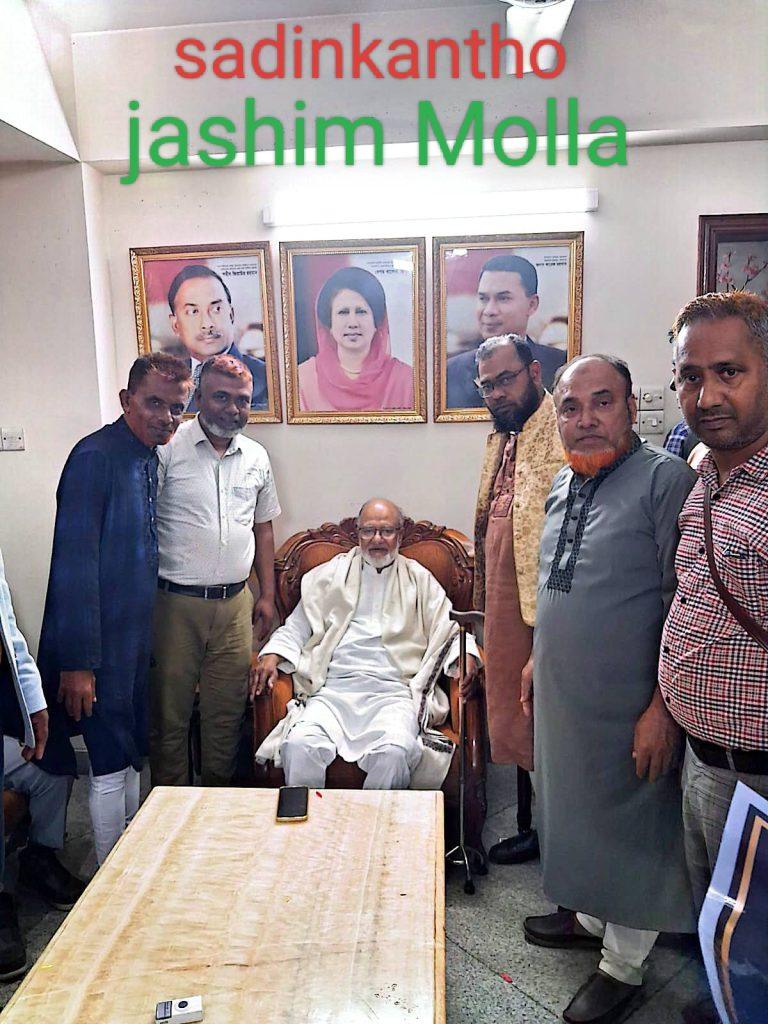 ডঃ খন্দকার মোশাররফ হোসেন মহোদয় এর সঙ্গে সৌজন্যে সাক্ষাৎ করেন,বারপাড়া ইউনিয়ন বিএনপির সাধারণ সম্পাদক, সেলিম খাঁন