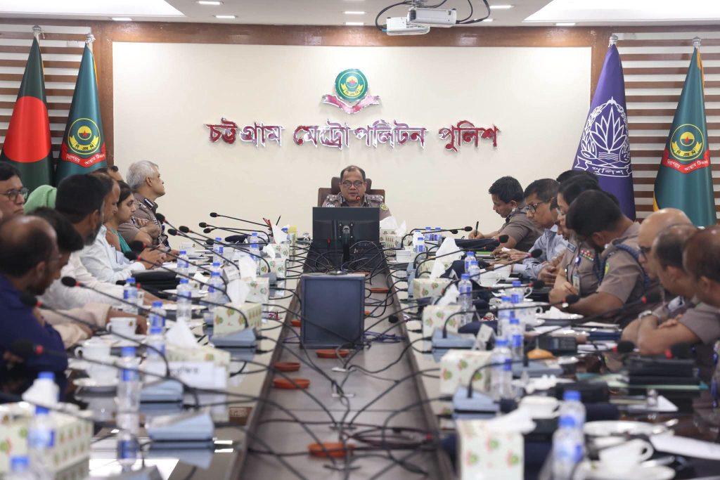 পবিত্র আশুরা উপলক্ষে সিএমপিতে নিরাপত্তা সমন্বয় সভা: তাজিয়া মিছিলে থাকবে নিশ্ছিদ্র নিরাপত্তা।