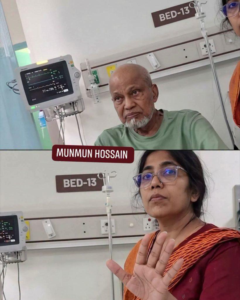 অসুস্থ বাবাকে হসপিটালে ভর্তি করছে চিকিৎসার জন্যে নয়, বরং জমির দলিলে সই নেওয়ার চেষ্টা